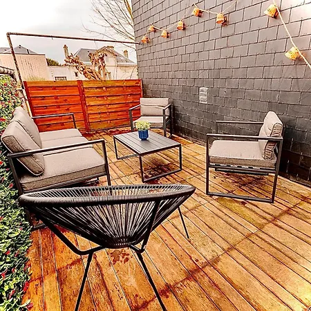 De Charme La Belle Havraise 6 Pers 3 Terrasse Avec Garage Feriehus Le Havre