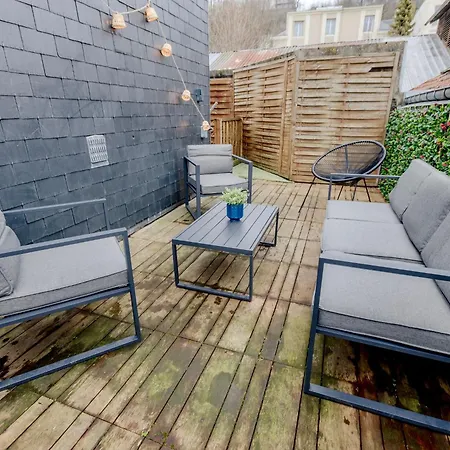 Nyaraló De Charme La Belle Havraise 6 Pers 3 Terrasse Avec Garage Le Havre