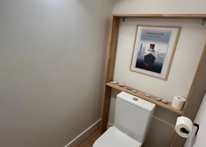 De Charme La Belle Havraise 6 Pers 3 Terrasse Avec Garage Vakantiehuis *