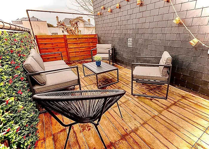 De Charme La Belle Havraise 6 Pers 3 Terrasse Avec Garage 別荘 ル・アーヴル