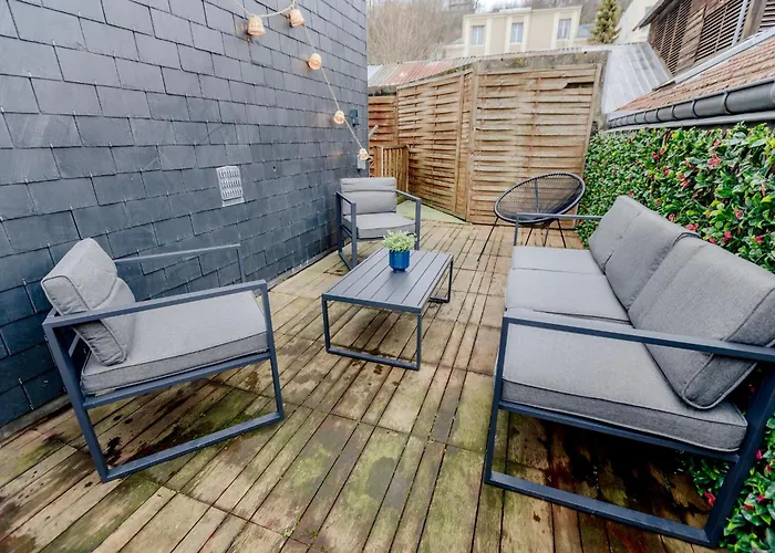 別荘 De Charme La Belle Havraise 6 Pers 3 Terrasse Avec Garage ル・アーヴル